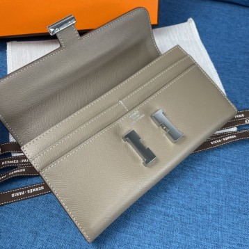 Hermes・レザー コンチネンタルウォレット 財布 折財布 Hermes・レザー コンチネンタルウォレット 財布 折財布