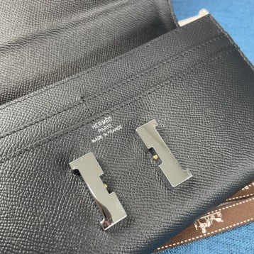 Hermes・レザー コンチネンタルウォレット 財布 折財布 Hermes・レザー コンチネンタルウォレット 財布 折財布
