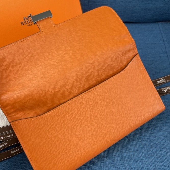 Hermes・レザー コンチネンタルウォレット 財布 折財布