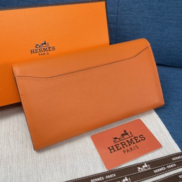 Hermes・レザー コンチネンタルウォレット 財布 折財布