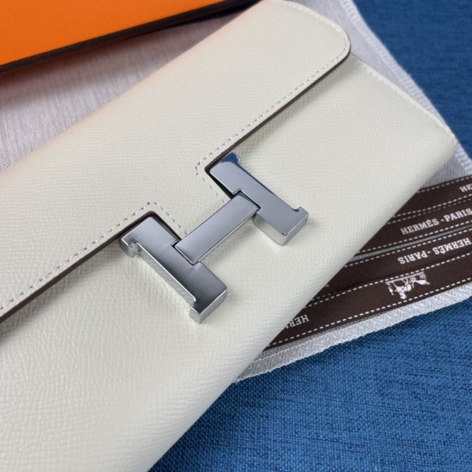Hermes・レザー コンチネンタルウォレット 財布 折財布