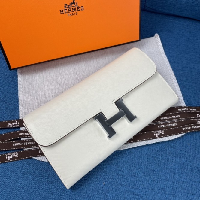 Hermes・レザー コンチネンタルウォレット 財布 折財布