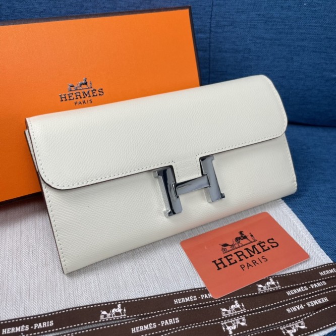 Hermes・レザー コンチネンタルウォレット 財布 折財布
