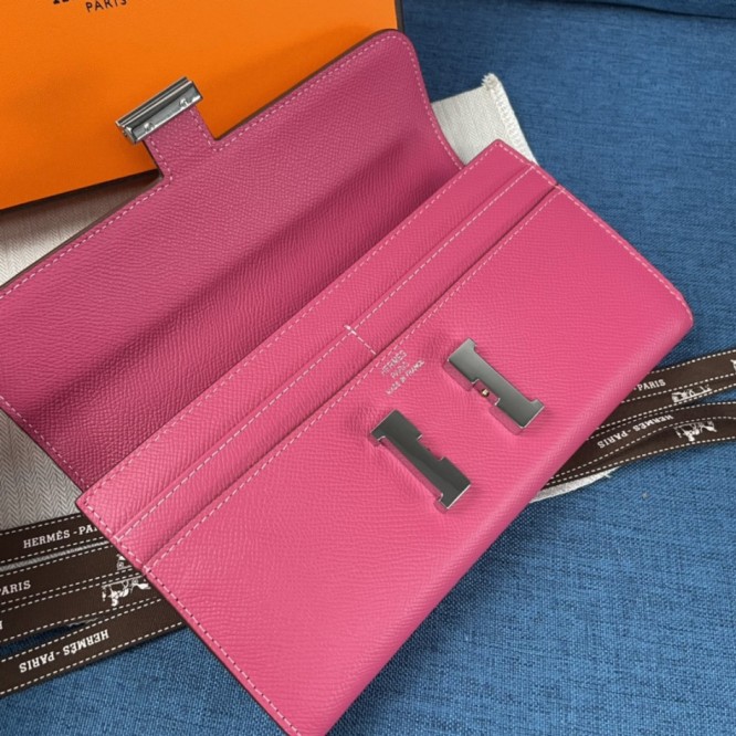 Hermes・レザー コンチネンタルウォレット 財布 折財布