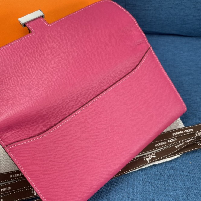 Hermes・レザー コンチネンタルウォレット 財布 折財布