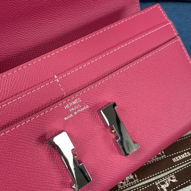 Hermes・レザー コンチネンタルウォレット 財布 折財布