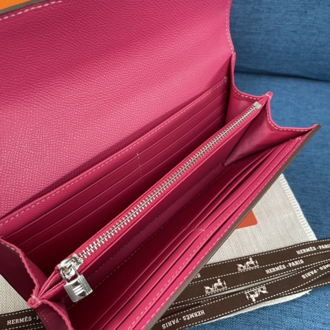 Hermes・レザー コンチネンタルウォレット 財布 折財布