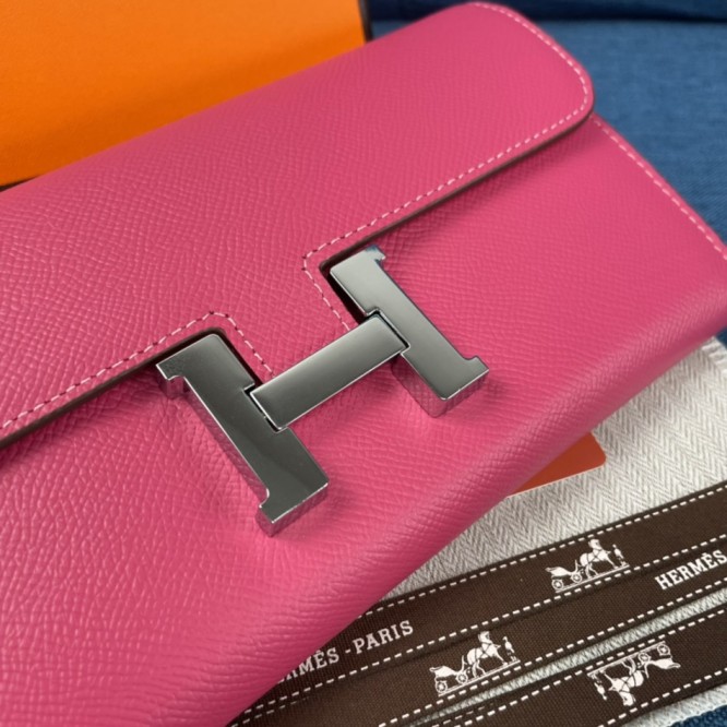 Hermes・レザー コンチネンタルウォレット 財布 折財布