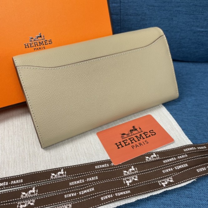 Hermes・レザー コンチネンタルウォレット 財布 折財布