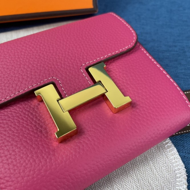 Hermes・レザー コンチネンタルウォレット 財布 折財布