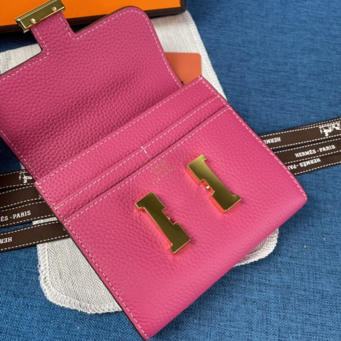 Hermes・レザー コンチネンタルウォレット 財布 折財布