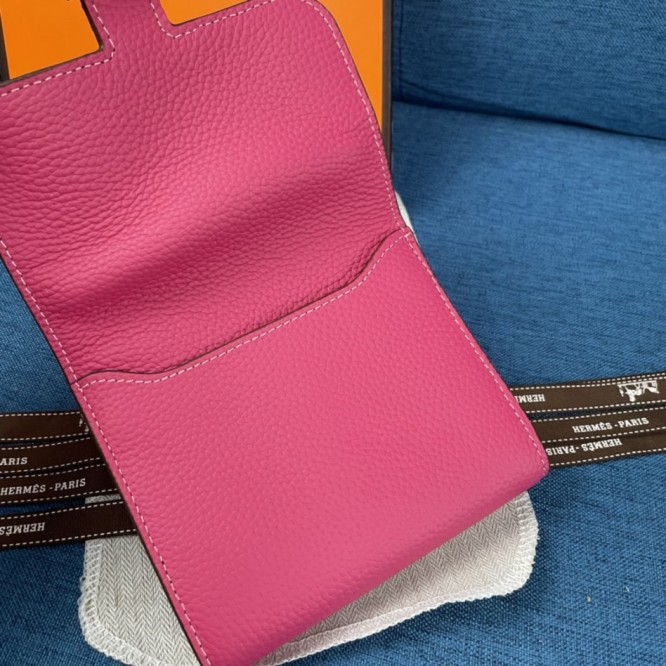 Hermes・レザー コンチネンタルウォレット 財布 折財布