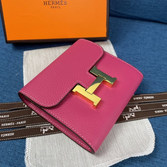 Hermes・レザー コンチネンタルウォレット 財布 折財布