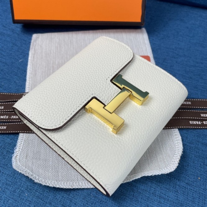 Hermes・レザー コンチネンタルウォレット 財布 折財布