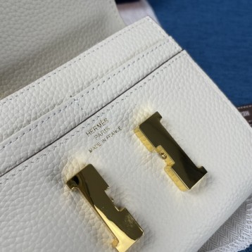 Hermes・レザー コンチネンタルウォレット 財布 折財布