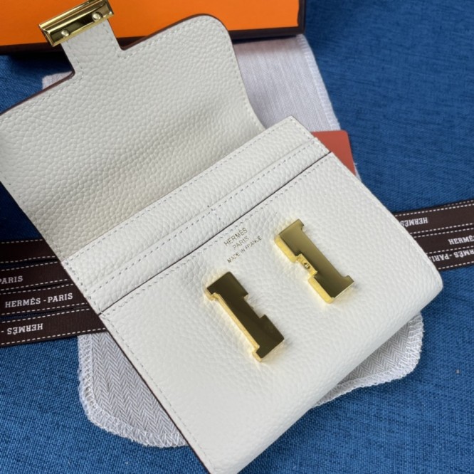 Hermes・レザー コンチネンタルウォレット 財布 折財布