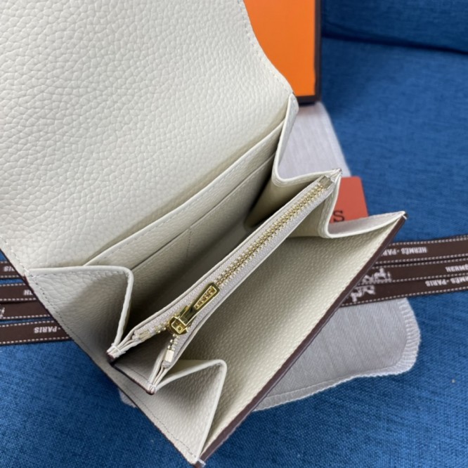 Hermes・レザー コンチネンタルウォレット 財布 折財布