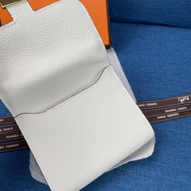 Hermes・レザー コンチネンタルウォレット 財布 折財布
