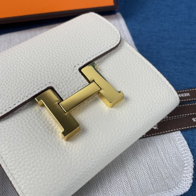 Hermes・レザー コンチネンタルウォレット 財布 折財布