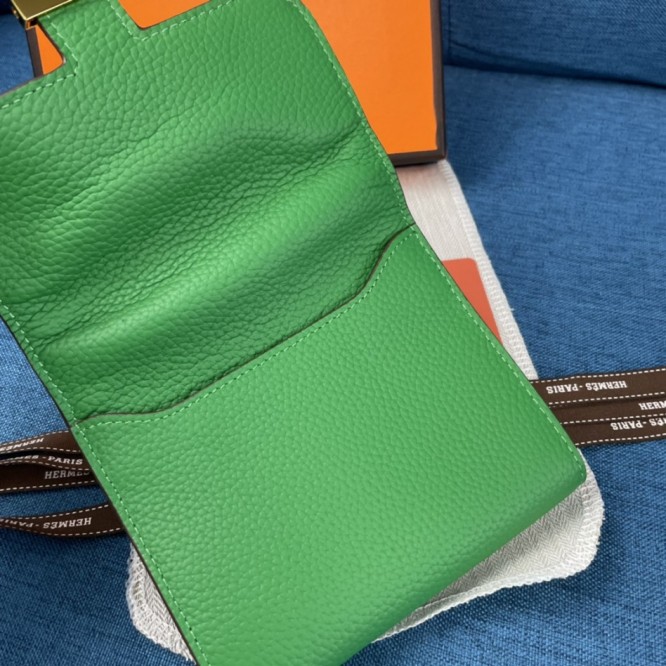 Hermes・レザー コンチネンタルウォレット 財布 折財布