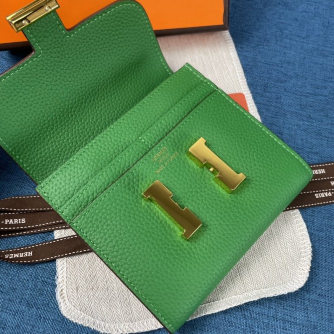 Hermes・レザー コンチネンタルウォレット 財布 折財布