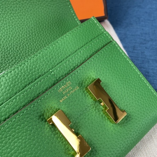 Hermes・レザー コンチネンタルウォレット 財布 折財布