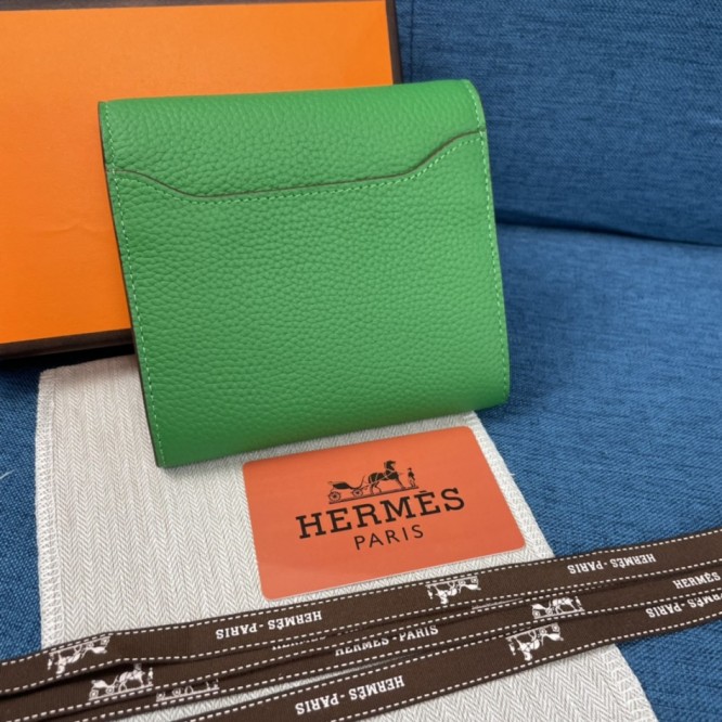 Hermes・レザー コンチネンタルウォレット 財布 折財布
