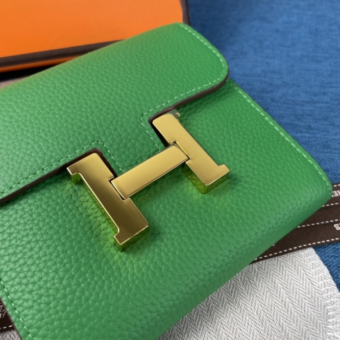 Hermes・レザー コンチネンタルウォレット 財布 折財布
