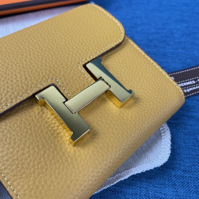 Hermes・レザー コンチネンタルウォレット 財布 折財布