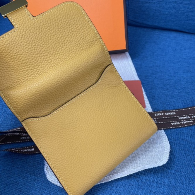 Hermes・レザー コンチネンタルウォレット 財布 折財布