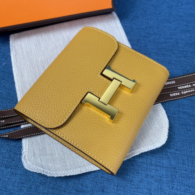 Hermes・レザー コンチネンタルウォレット 財布 折財布