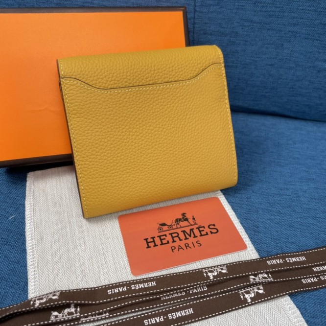 Hermes・レザー コンチネンタルウォレット 財布 折財布