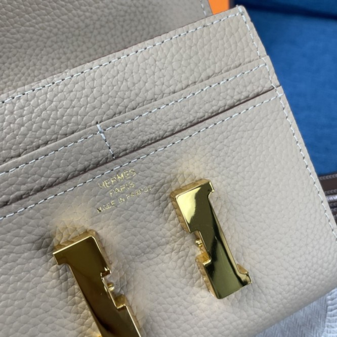 Hermes・レザー コンチネンタルウォレット 財布 折財布