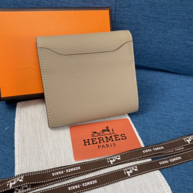 Hermes・レザー コンチネンタルウォレット 財布 折財布