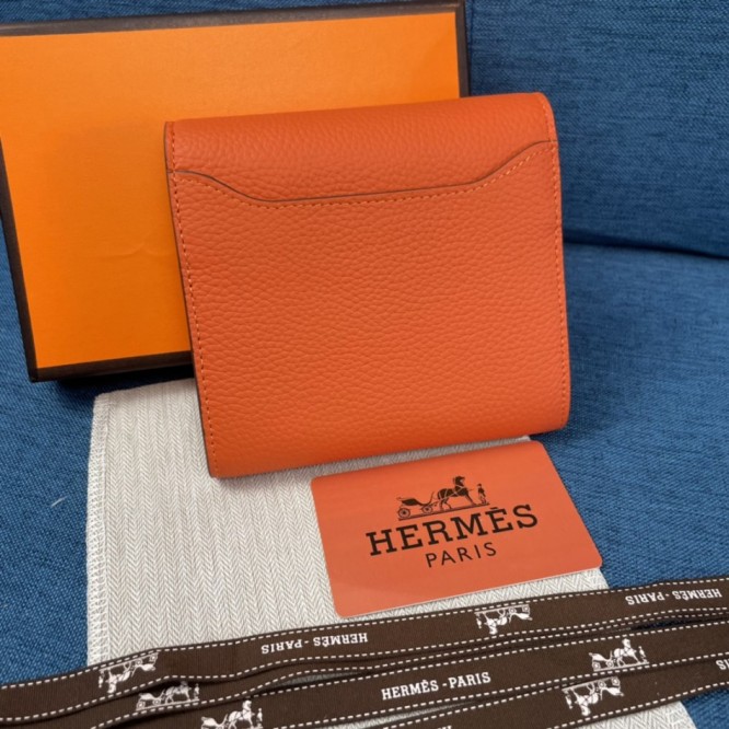 Hermes・レザー コンチネンタルウォレット 財布 折財布