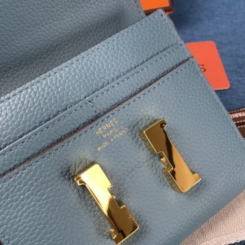 Hermes・レザー コンチネンタルウォレット 財布 折財布