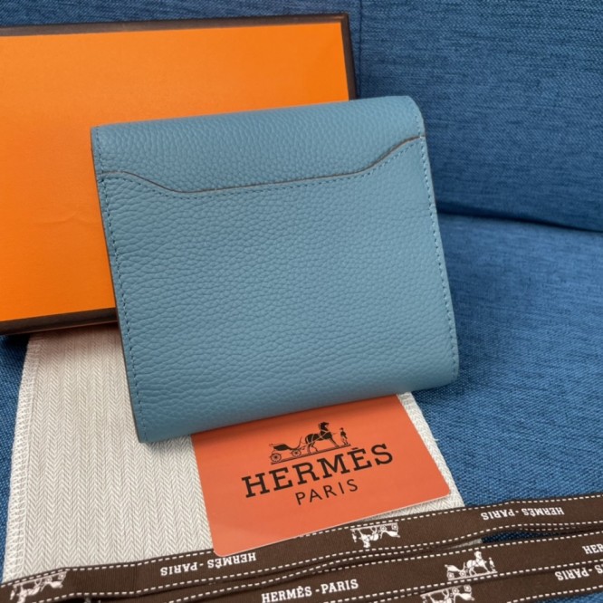 Hermes・レザー コンチネンタルウォレット 財布 折財布