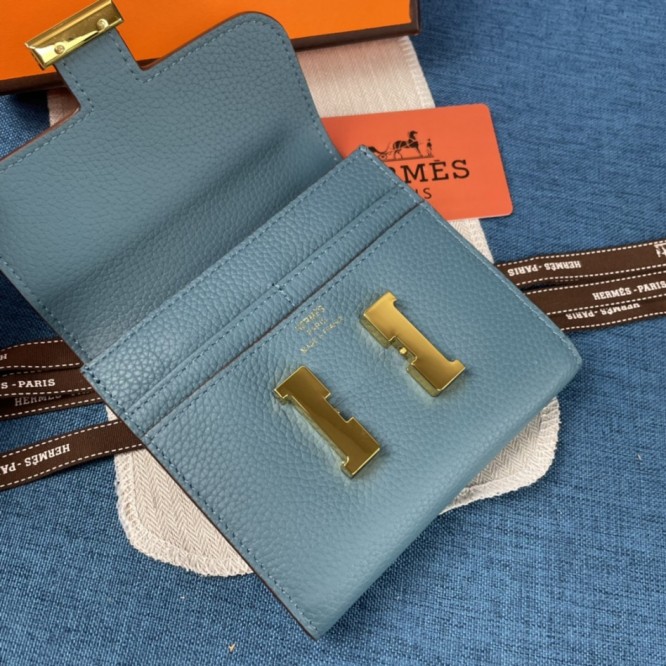 Hermes・レザー コンチネンタルウォレット 財布 折財布