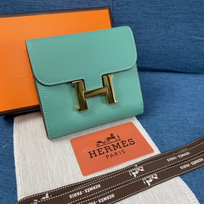 Hermes・レザー コンチネンタルウォレット 財布 折財布