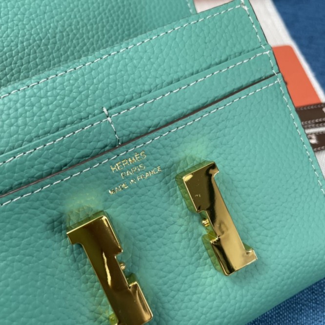Hermes・レザー コンチネンタルウォレット 財布 折財布