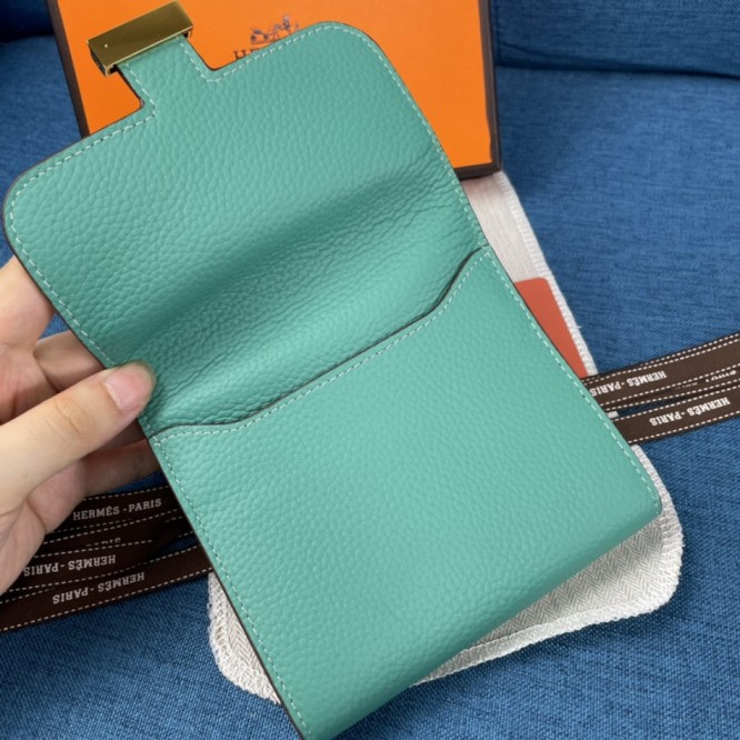 Hermes・レザー コンチネンタルウォレット 財布 折財布
