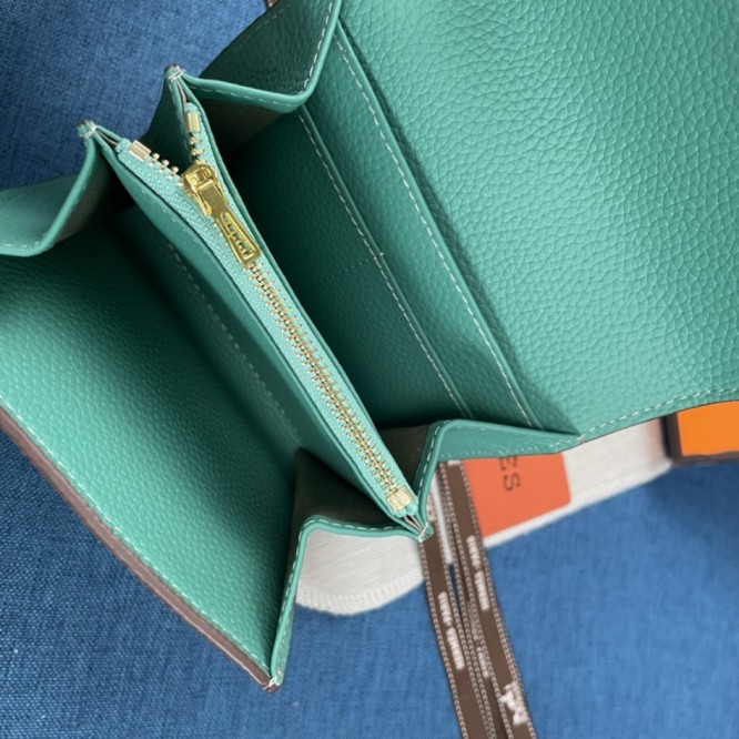 Hermes・レザー コンチネンタルウォレット 財布 折財布