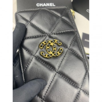 ChaneL・レザー コンチネンタルウォレット 財布 折財布