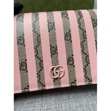 【GUCCI】チェーン付きダブルGミニバッグ　ショルダーバック