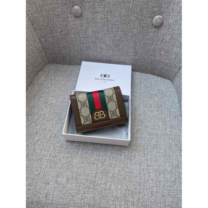 限定品【BALENCIAGA x GUCCI】☆HACKER カードケース ウォレット☆