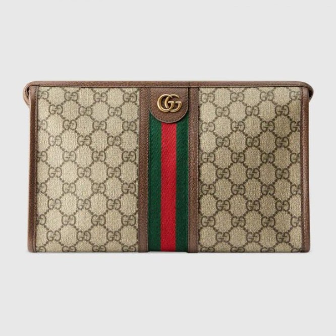 【在庫僅か☆】GUCCI グッチ 〔オフィディア〕GG ポーチ GGスプリーム 598234 96IWT 8745