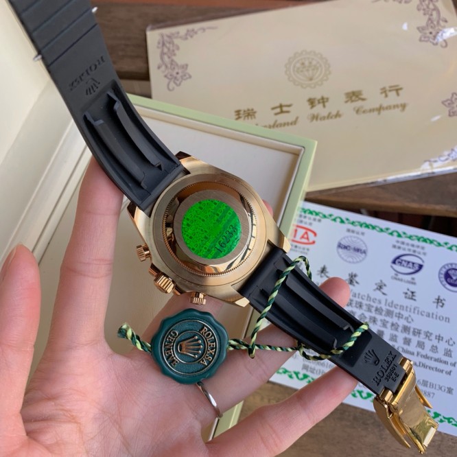 Rolex ロレックス メンズデイトナ Asian 7750 ムーブメント搭載 TSH-2001P420-RO170