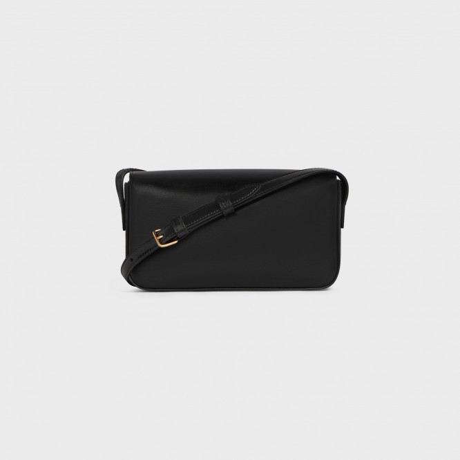 【CELINE】トリオンフ ショルダーバッグ TRIOMPHE CANVAS ブラック