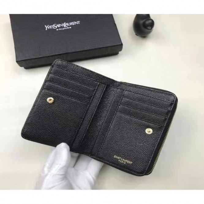YSL・レザー コンチネンタルウォレット 財布 折財布