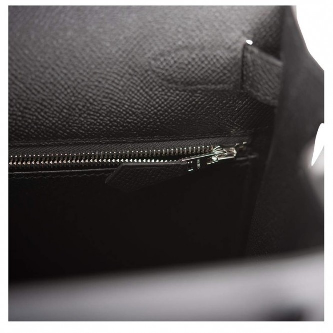 【0111更新】HERMES エルメス Kelly ケリー エプソン ブラック シルバー金具 MiniKelly ミニケリー 19cm/20cm/28cm/32cm